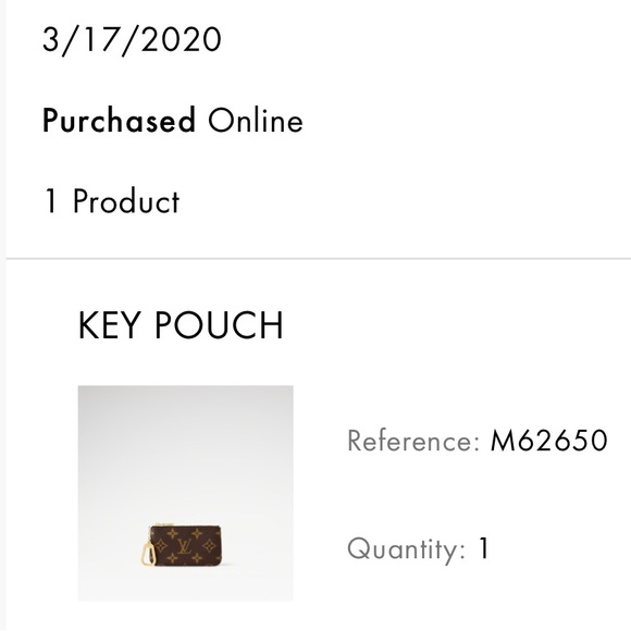 Louis Vuitton Key Pouch - Picture 6 of 8